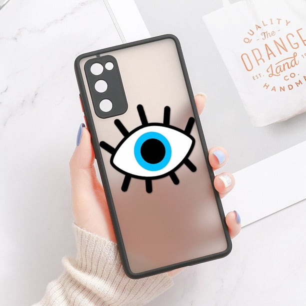 Funda protectora para Samsung S21 Ultra, carcasa dura mate para Galaxy S20 Fe S10 S8 S9 S10e Note 20 Ultra 10 Plus 9 8 Fivean unisex