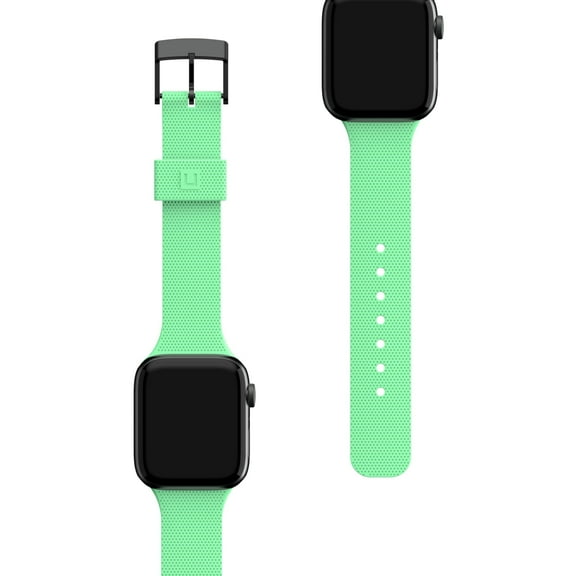 [U] By UAG Apple Watch Band 49/46/45/44mm iWatch Series Ultra 3/Ultra 2/Ultra/4-11/SE3/SE2/SE Soft Stylish Dot Silicone Sport Replacement Strap, Spearmint