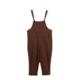 thumbnail image 2 of Womens Loose Jumpsuit Strap Belt Bib Pants Trousers Casual Overall Women's Jumpsuit, 2 of 2