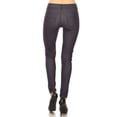 thumbnail image 3 of Women's Stretchy Slim Jeggings with 5 Pockets Cotton Blend, Navy X-Small, 3 of 3