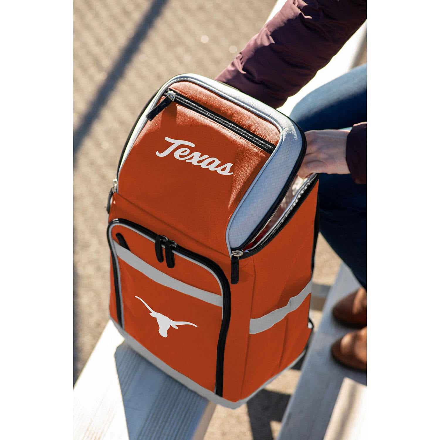 Belk NCAA LSU Tigers Turismo Travel Backpack Cooler