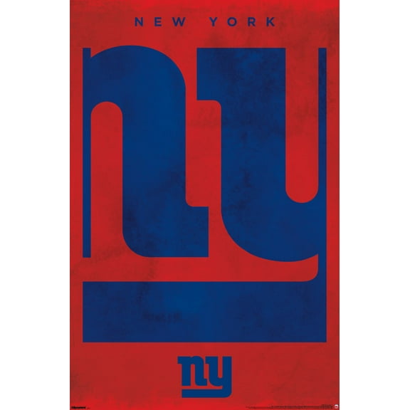 NFL New York Giants - Logo 25 Wall Poster, 22.375" x 34"