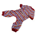 thumbnail image 4 of Dog Bodysuit, 4 Legged Spring Breathable Stretchy Striped Dog Pajamas  For Medium Dogs For Home XS,S,M,L,XL, 4 of 8