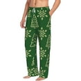 thumbnail image 3 of Kdxio Christmas (2) Print Men's Sleep Pajama Pant Lounge Pants with Pockets, 3 of 8