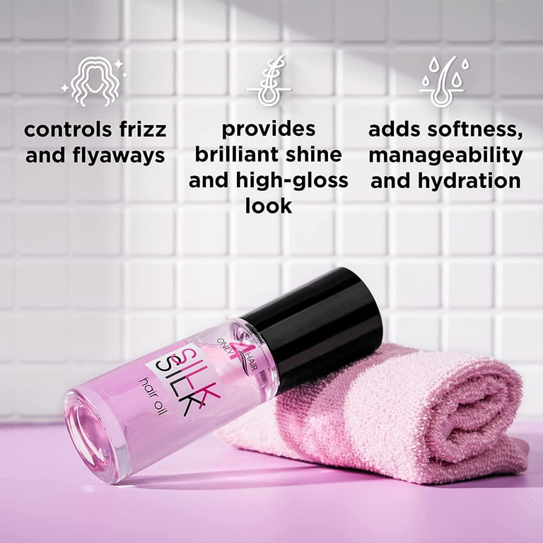 ONLY4HAIR Silk Hair Oil for Dry Damaged Hair Treatment