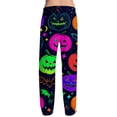 thumbnail image 5 of Satingcolo Mens Pajama Pants Funny Pajama Pants for Men with Drawstring Soft Halloween Printed Sleepwear Bottoms Novelty Sleep Lounge Pants, 5 of 7