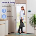 thumbnail image 4 of LEVOIT Smart Thermostat for Home, WiFi Programmable Digital Thermostat, Works with Alexa and Smart Sensor, Energy Saving, Large Touch Screen, C-Wire Adapter Included, DIY Install, Aura 400S, White, 4 of 5