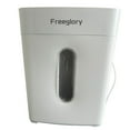thumbnail image 2 of Freeglory Paper shredding machines, 6-Sheet Crosscut Paper and Credit Card Shredder for Home Office with Handle for Document,Mail,Staple,Clip-3.4 Gal Wastebasket, 2 of 4