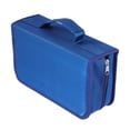 thumbnail image 3 of EeaseCA Mercerized Cloth 128 Pieces CD Storage Pouch Large Capacity Handheld CD Bag Fashion CD Supplies (Blue), 3 of 7