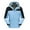Light Blue, variant on Windproof Windbreaker 3-in-1 Raincoats for Women with Detachable Hood Hiking Waterproof Rain Jacket Outdoor Coat (Large, Green)