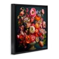 thumbnail image 2 of Stupell Industries Bohemian Harmonious Mixed Peonies Black Floating Frame Canvas Art, 18 x 18, by Lazar Studio, 2 of 8