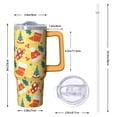 thumbnail image 2 of 30oz Merry Christmas Tumbler with Straw and Handle, Cute Christmas Tree Stainless Steel Insulated Cup Gifts, 2 of 5