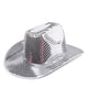 thumbnail image 1 of Sombreros Sombrero de mezclilla rojo navideño para mujer Sombrero de moda Sombrero de mezclilla con copos de nieve brillantes de Papá Noel Sombrero de poliéster para mujer, 1 of 3
