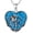 Style 4, variant on Heart Turquoise Necklace for Women 925 Sterling Silver Turquoise Jewelry Anniversary Birthday Gift Christmas Gift for Mother With 18+2inches Chain