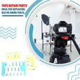 thumbnail image 2 of 1 Set Rubber Double Sided Tape for Crafts Sided Tape Versatile Versatile Camera Maintenance Compatible with Replacement for Canon 5D4 Sticky Strips, 2 of 6