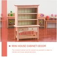 thumbnail image 4 of Mini Armoire de Maison Modèle Miniature Armoire en Bois Meubles de Maison de Poupée Modèle 1:12, 4 of 9