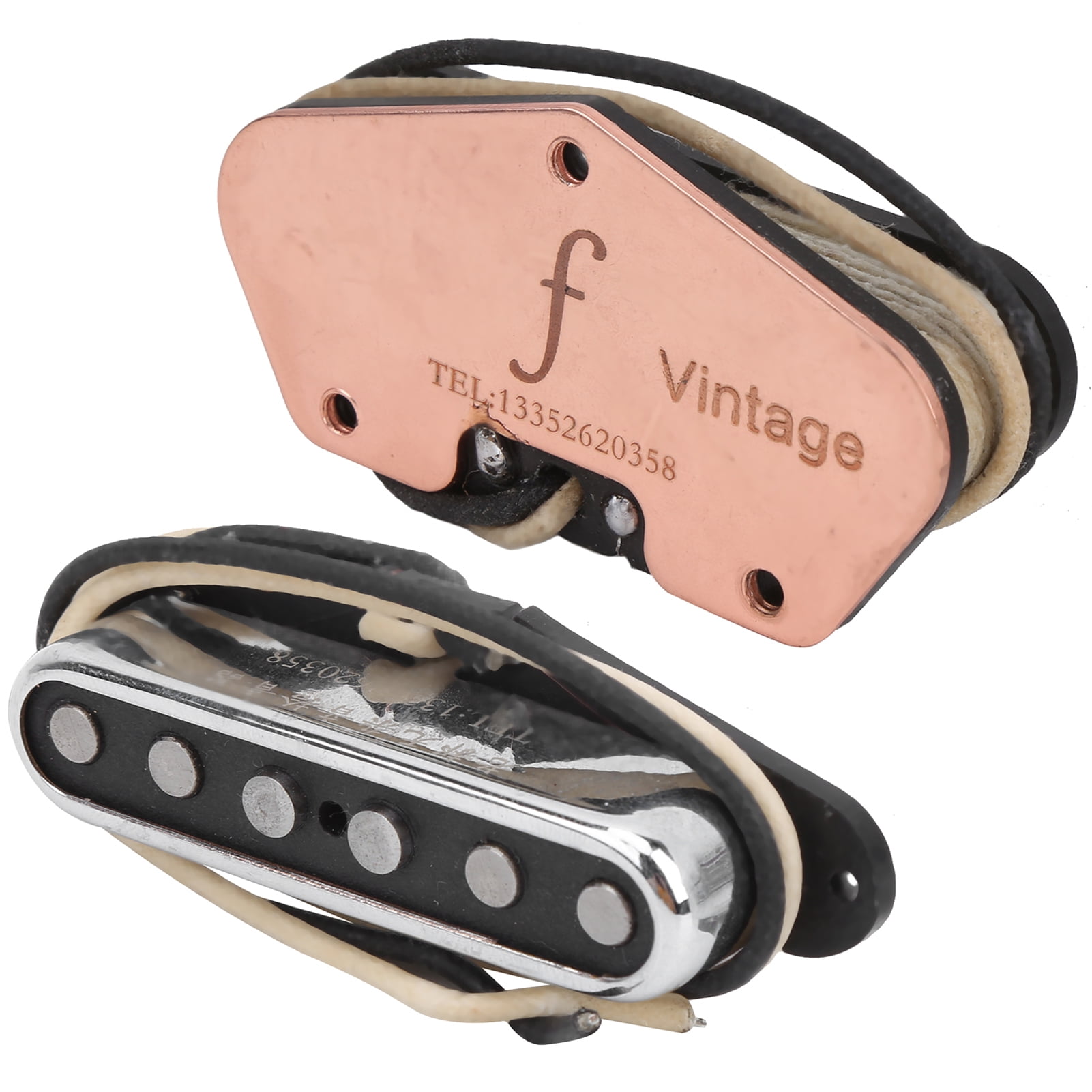 Elowen Telecaster Pickup Vintage Pickup, Neck Guitar Pickup Warm Retro Tone for Guitars