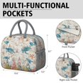 thumbnail image 6 of Lunch Bag Lunch Box for Women Reusable Insulated Lunch Bags,Water-Resistant Sea Turtle Cooler Lunch Tote Bag, Large Capacity for Work Travel Picnic, 6 of 6