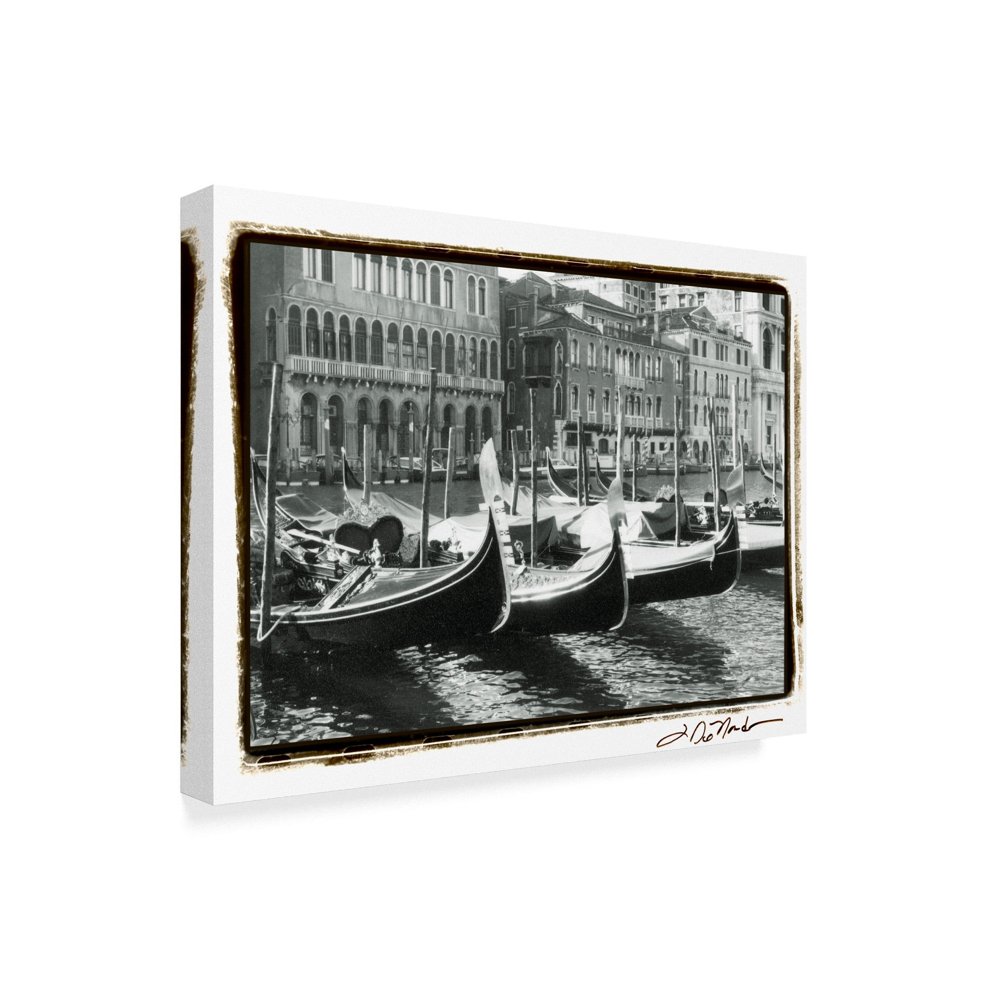 Trademark Fine Art 'Waterways of Venice X' Canvas Art by Laura DeNardo
