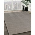 thumbnail image 2 of Ahgly Company Indoor Square Mid-Century Modern Sandstone Brown Solid Area Rugs, 8' Square, 2 of 6