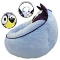 thumbnail image 5 of Bluey Kids Compressed Foam Bean Bag Chair, Blue, 24" x 18", 5 of 8