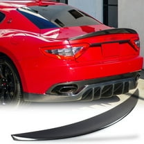 Real Carbon Fiber Rear Spoiler for Maserati GranTurismo Coupe 2-Door 2012-2014 Customized Rear Trunk Spoiler