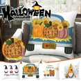 thumbnail image 5 of Dengmore Halloween Decoration Hemp Simulation Applique Pillowcase Living Room Sofa Party, 5 of 5