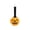 B002- B (Style B), variant on Halloween Home Decor, Ghost Halloween Decor, Halloween Decorations for Home, Halloween Party Decorations, 6X3.5 Inch Cute Smiling Ghost Black Taper Candle Light for Indoor Table