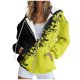 thumbnail image 2 of Puntoco Mujer Moda Impreso Blusa Manga Larga Tops Sudadera Bolsillos Con Capucha Puntoco Puntoco-1, 2 of 7