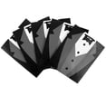 thumbnail image 2 of EeaseMX Bolso de papel práctico, bolsa de regalo elegante, bolsa de regalo, bolsas de recuerdo, bolsa de regalos para festival, fiesta, cumpleaños, boda (negro), 5 uds., 2 of 7