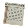 thumbnail image 2 of Tabla de multiplicar, tablero deslizante de multiplicar, ayuda educativa de madera, tablero de conteo matemático para niños, aula, hogar, 15 cm x 15 c, 2 of 9