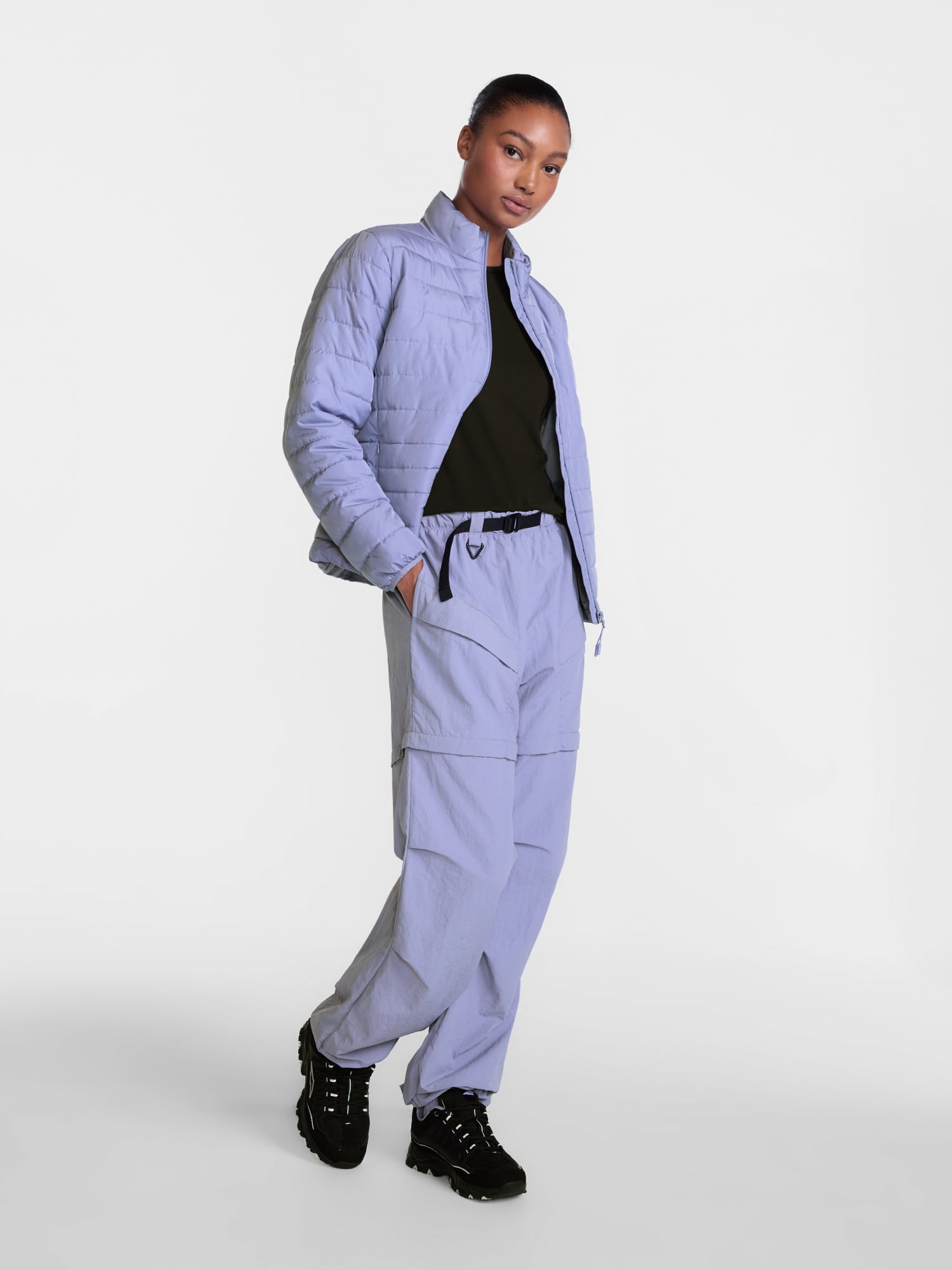 Ozark Trail Women's and Women's Plus Convertible Outdoor Cargo Pants, Sizes S-3X