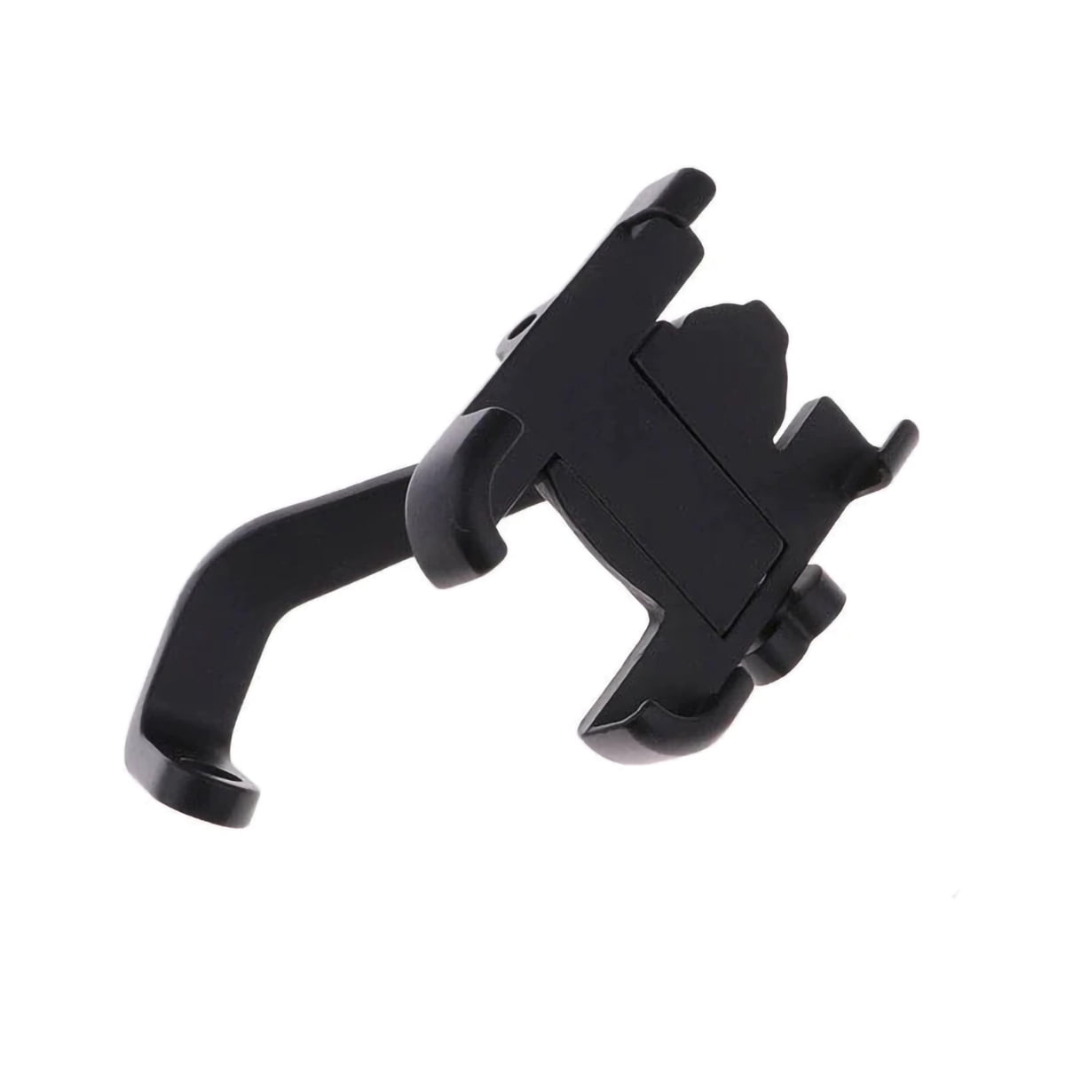 Genérico Soporte Expandible Lateral Metálico Celular Espejo Motocicleta Negro