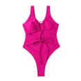 thumbnail image 6 of Women's One Piece Bathing Suits Swimsuits Scoop Neck Adjustable Straps Strappy Low Back, 6 of 6