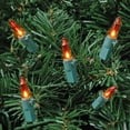 thumbnail image 7 of Novelty Lights Amber/Orange 100 Light Incandescent Mini Christmas String Lights 50 Feet, 7 of 7