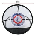 thumbnail image 3 of Ccdes Black Nylon Mesh Folding Golf Chipping Net Balls Collector Bracket Bag Training Accessory, Golf Hitting Net, Golf Practice Net, 3 of 5