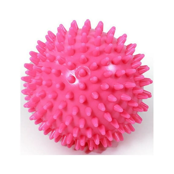 Hard Pain Stress Relief Roller Ball Muscle Soreness Relief Spiky Massage Ball Foot Massager Deep Tissue Back Massage PINK