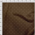 thumbnail image 4 of oneOone Velvet Brown Fabric Asian Block Mustache Craft Projects Decor Fabric Printed By The Yard 58 Inch Wide, 4 of 5
