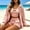 Pink, variant on Women's 3 Piece Tracksuit Set Zip up Hoodie Vest and Shorts Athletic Workout Outfit Casual Sports Sweatsuit for Women White
