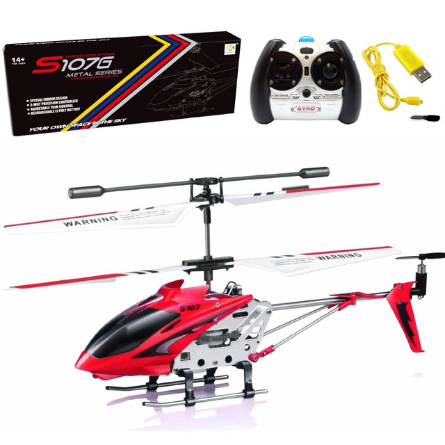 Helicóptero RC Cheerwing S107/S107G Phantom de 3.5 canales con giroscopio