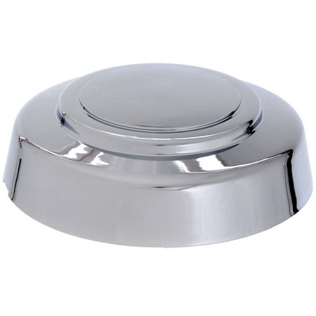 Truck E-150 Van (Cover Trend (1 PIECE) CHROME FRONT CENTER CAP, Aftermarket Fits 1995-2014 2WD FORD VAN E150 E250 E350 TRUCK F250 F350, HUB (3140-F; Chrome plated)