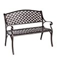 thumbnail image 5 of WellTraveled 61490 Table Antique Bronze Cast Aluminum Table, 5 of 5