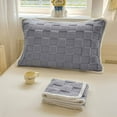 thumbnail image 4 of Pillow Protector, Taffeta Pillow Cover, Thermal Insulating Layer, Snug Fit Elastic Hem, Anti-Static Fabric, Cozy Warmth, Machine Washable, Enhanced Sleeping Comfort, 4 of 9