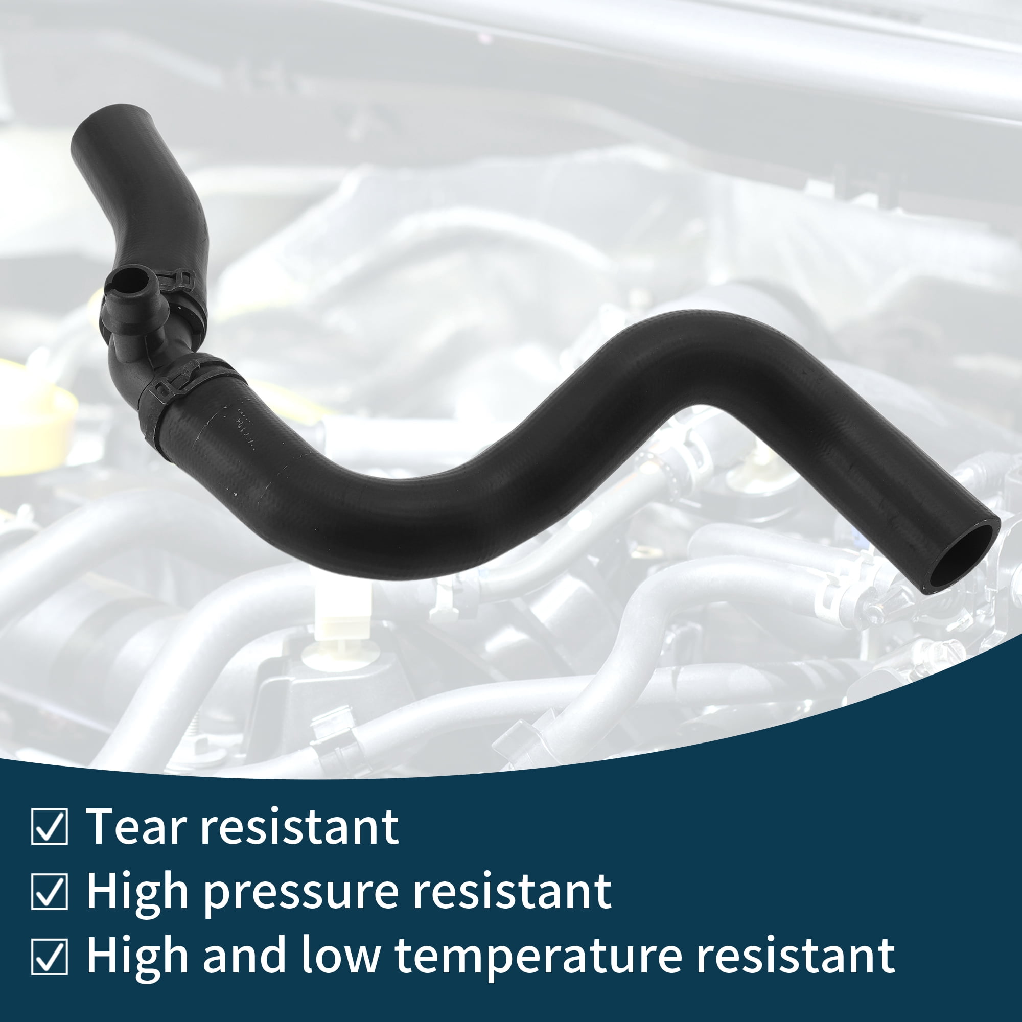 Unique Bargains Radiator Hose Heater Hose Radiator Outlet Hose Pipe No.13220131 Water Pipe