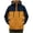 Gold, variant on Mens Rain Jacket Waterproof Windbreaker Full Zip Hooded Rain Coat Lightweight Multi Pockets Outdoor Hiking Running Cycling Jackets Men Breathable