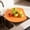 Orange, variant on Large Semi Circular Double-Sided Plastic Cutting Board, Wenini Kitchen Chopping Board for Countertop Food Prep, Durable Food Safe Chopping Board for Meat Vegetables with Easy Clean Surface, Red