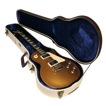 - Deluxe Wood Case for Les Paul Style Guitars
