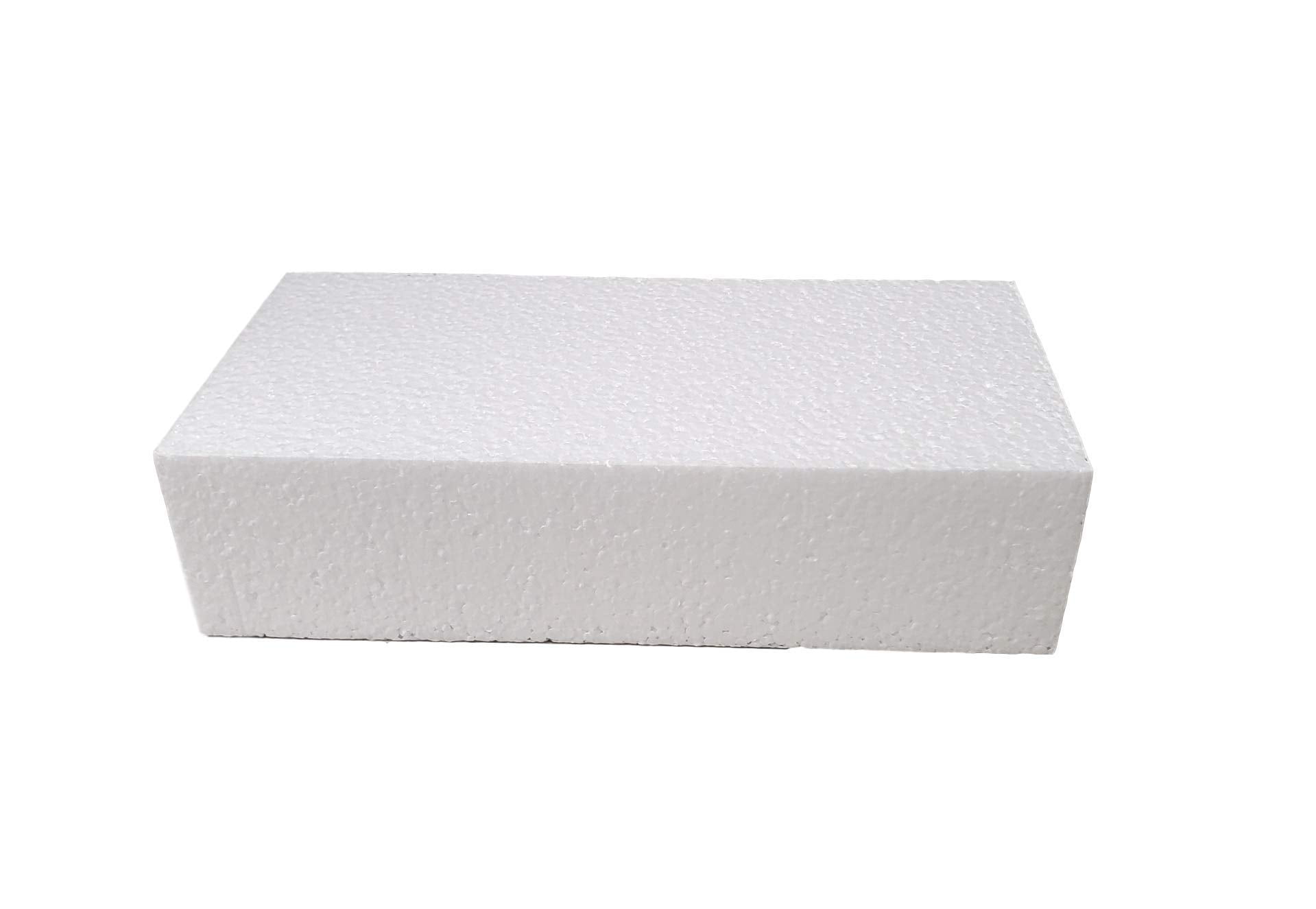 Hard Foam Craft Blocks / Cubes NonSquishy Polystyrene Bricks by MT