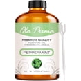 thumbnail image 2 of (2 pack) Ola Prima Peppermint Essential Oil Therapeutic Grade 16 oz for Aromatherapy, Diffuser, Cleaning, Lotions, Creams, Bath Bombs, Scrubs, Candles, 2 of 17