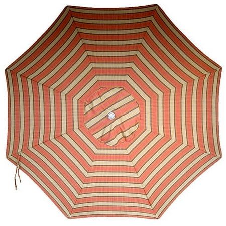 Sunbrella Dimone Flame 9' Market Umbrela